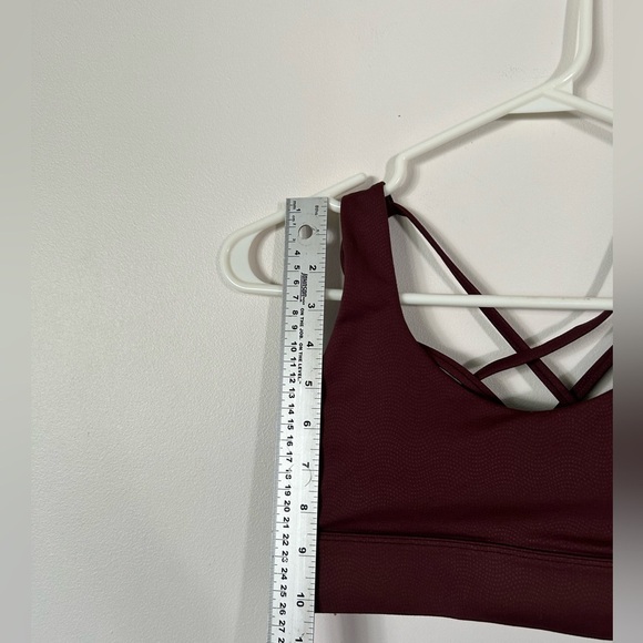 BNWOT Zyia Fig Vibration Light n Tight Strappy Sports Bra Size XS - Picture 3 of 7